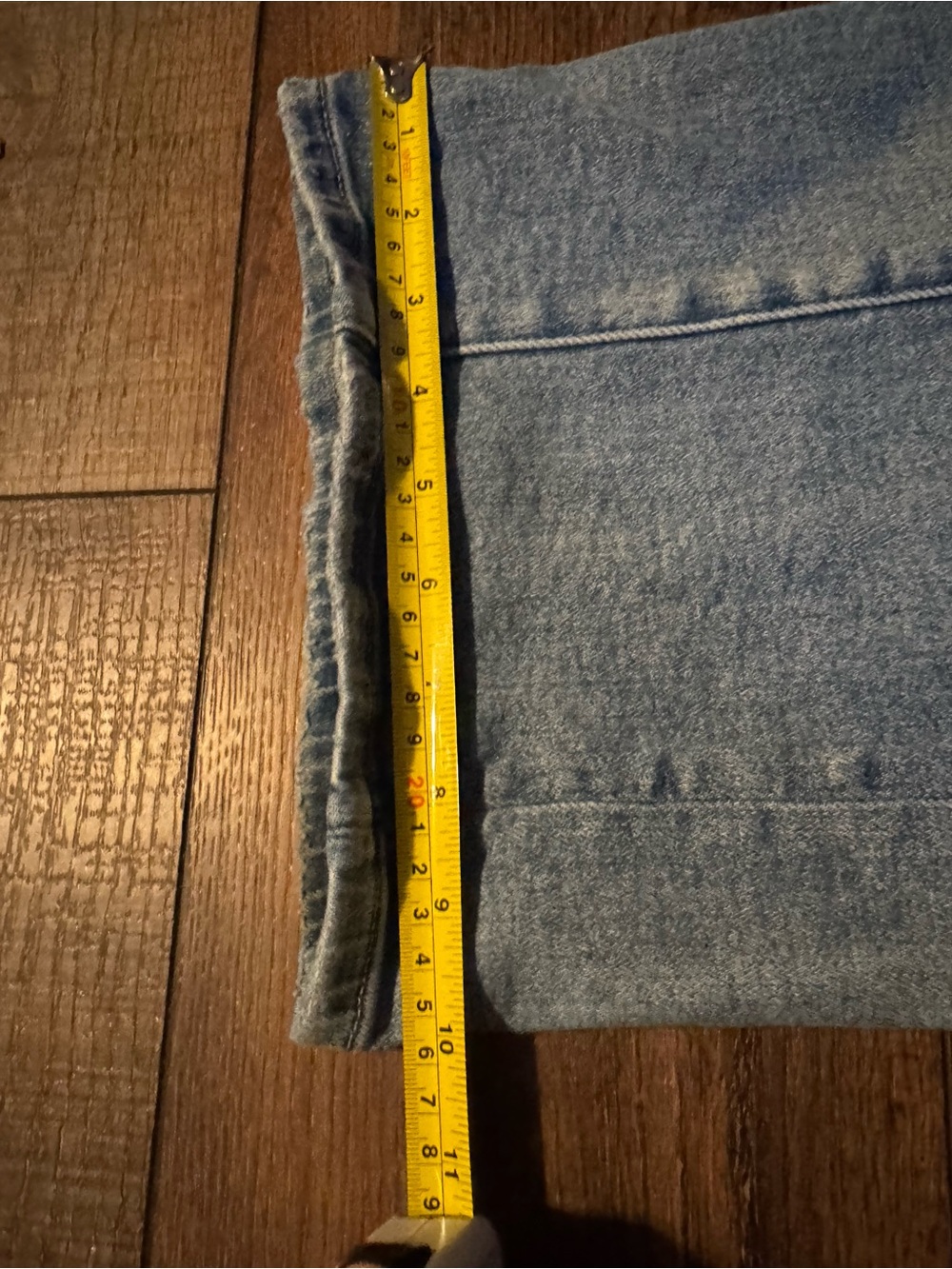 Vervet High-Rise Wide Leg Jeans in Medium Blue - Picture 7 of 8